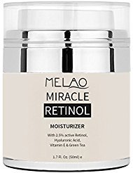 Vassoul Retinol Moisturizer Cream - Premium Face Cream with 2.5% Active Retinol, Hyaluronic Acid, Vitamin E - Anti Aging Formula Reduces Wrinkles and Fine Lines(1.7Oz)