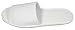 Luxehome White Terry Open Toe Spa Slippers, 20 Pairs per Case