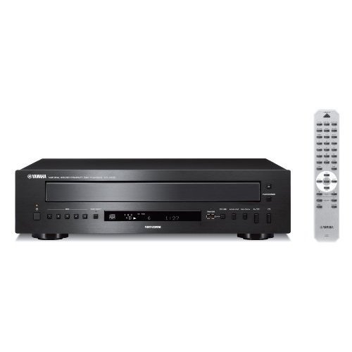 Yamaha Compact 5 Disc CD Changer, PlayXchange Uninterrupted Music Feature, iPod, MP3 and WMA Ready, USB Port, D/A Conversion System, Auto Standby, 10-Key Direct Track, Black Finish