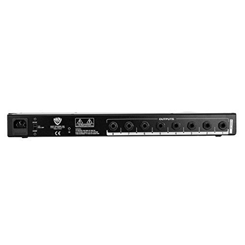 Nady PRA-8 Microphone Preamplifier - Eight independent preamplifiers, fits in single rack space, eight XLR inputs & eight 1/4" outputs - Thumbnail 2