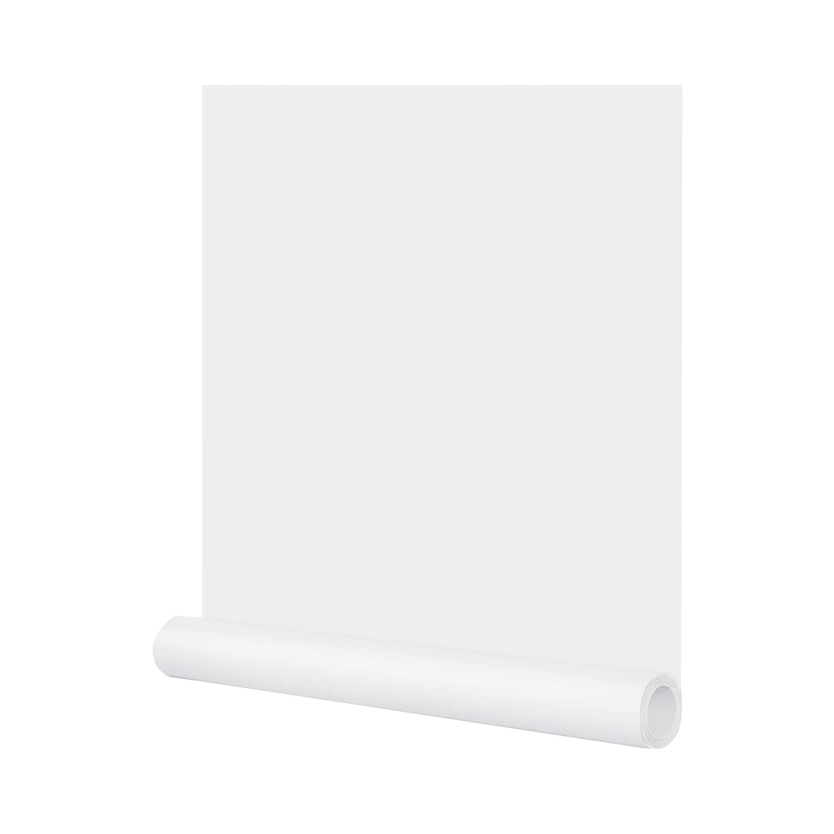Photo 1 of 24"x394" White Peel and Stick Wallpaper Matte Solid Textured Embossed Self Adhesive Removable Waterproof Contact Paper for Cabinets Bedroom Livingroom Shelf Liner Drawer
