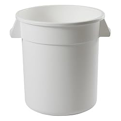 Winco Heavy-Duty Round Waste Container/Trash
