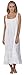 The 1 for U Ruby 100% Cotton Victorian Sleeveless Nightgown 7 Sizes