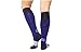 C4 Equestrian Horse Riding & Tall Boot Over the Calf Knee High Socks for Women (Navy)