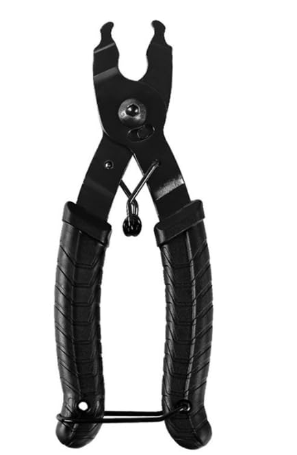 ZQLR-Y 2 in 1 Bicycle Chain Quick Link Pliers Open Close Tool -Convenient Chain Link Removal Tool-Easily Repair Chains-Compatible with 6/7/8/9/10 Speed Derailleur Chain for Road Bikes Mountain Bikes