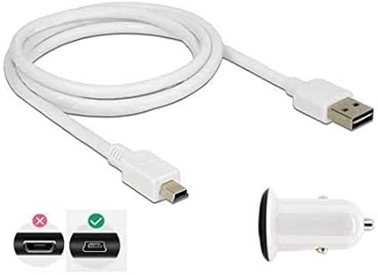 Amazon.com: USB Car Charger & GPS Map Update/Power Cable Wire Cord