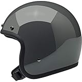 Biltwell Bonanza Helmet - Gloss Storm Grey - X-Large