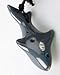 Shark 4 Holes Novelty Pendant Ceramic Ocarina. Great Gift, Dexterous, Easy to Carry and Learn. Linn's Arts!