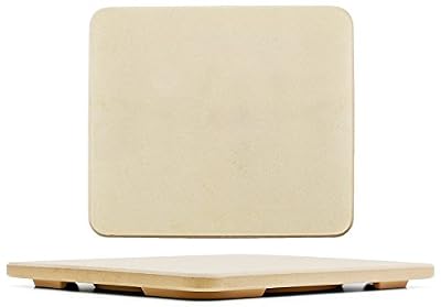 #1 Pizza Stone - Baking Stone. Rectangular 14"x16" - Perfect for Oven, BBQ and Grill