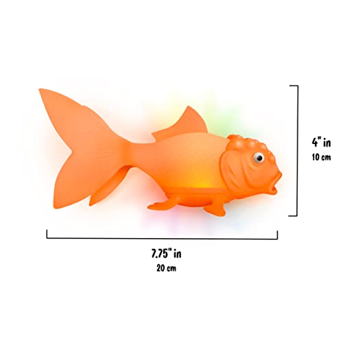 Genuine Fred Koi Toy LightUp Bath Goldfish,Orange Pricepulse