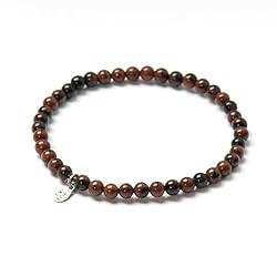 Tiny Rituals MAHOGANY OBSIDIAN ENERGY BRACELET