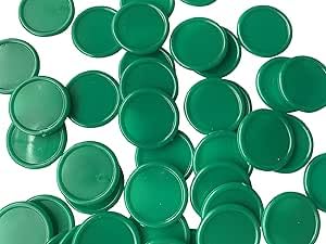 1000 X GREEN TOKENS DRINK VOUCHERS REWARDS POKER CHIPS 25MM