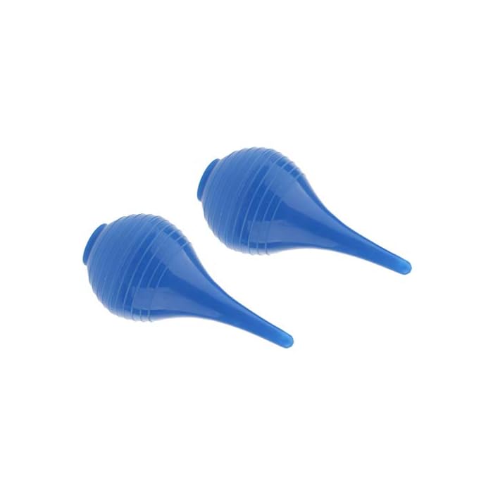 dailymall Set of 2 Suction Bulb Ear Washing Syringe Bulb Laboratory