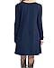 MOLERANI Fall Dress Womens Long Sleeve Dresses Tshirt Dress Navy Blue,S