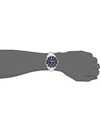 Reloj Pulsar Solar Solar Silvertone Blue Dial para hombre