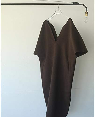 Amazon Todayful 秋 トゥデイフル ワンピース Caftan Wool Dress カフタンウールドレス 1309 吉田怜香 レディース ワンピース D Brn ダークブラウン 38サイズ ワンピース チュニック 通販