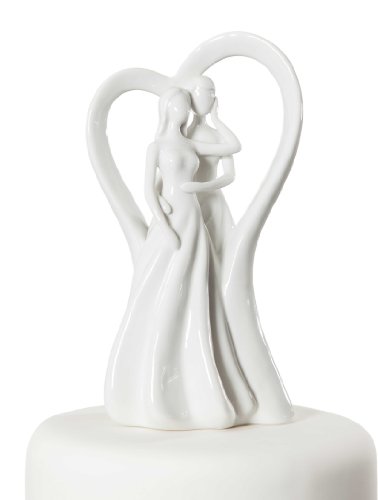 Wedding Collectibles Lesbian Silhouette of Love Wedding Cake Topper