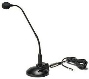 Sound Tech GN-3 18 Inch Professional Uni-Direction Noise Canceling Gooseneck Microphone with 10 FT Cord and 3.5mm Stereo Plug by SoundTech