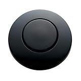 InSinkErator SinkTop Switch Push Button, Matte Black, STC-MTBLK