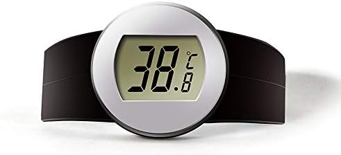 Electronic LCD Red Wine Bottle Thermometer Digital Wine Watch Temperature Meter Automatical Bottle Thermometer Wine Tools