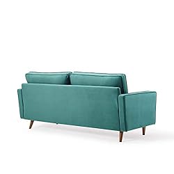 Modway Valour Sofa Performance Velvet Upholstered