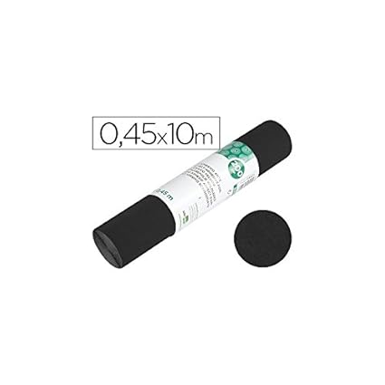 Liderpapel Rolle selbstklebend aironfix Wildleder Schwarz