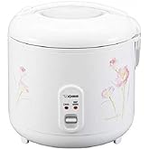 Zojirushi NS-RPC18FJ Rice Cooker and Warmer, 1.8-Liter, Tulip | One-touch operation, nonstick inner pan