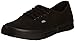 VANS AUTHENTIC LO PRO SKATE SHOES 9 Womens 7.5 Mens (BLACK/BLACK)