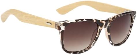 U9Q Men Women Bamboo Sunglasses Classic Personality Sunglass Goggle Eyewear UV400