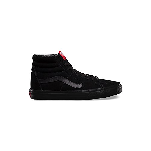 Vans Unisex Sk8-Hi (Suede) Black/Black Skate Shoe 10 Men US