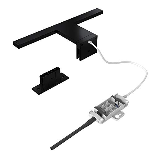 B.K.Licht I Spiegellamp I zwart I badkamerlamp I spiegelverlichting I 30cm I IP44 I 4.000K I 5W LED lamp I… - Afbeelding 5