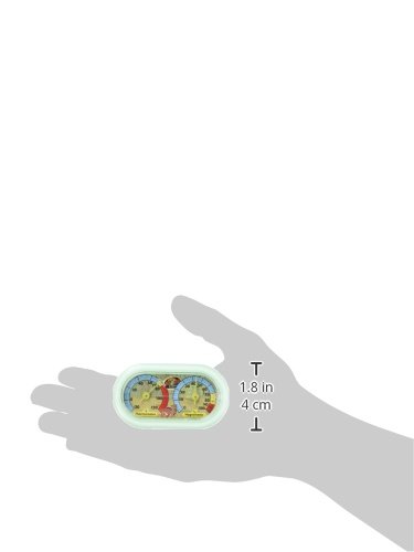 Zoo Med Hermit Crab Home Dual Thermometer & Humidity Gauge Glow in the Dark