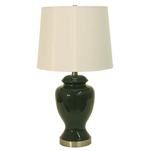 Décor Therapy TL17302 Table Lamp, Emerald