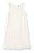Speechless Big Girls' Eyelit Neck Crystal Pleat Dress
