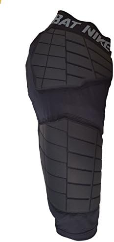 Nike Men`s Pro Combat Hyperstrong Basketball Shorts (X-Large, Black (010) / Grey/Black)
