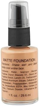 New Lightweight Matte Liquid Foundation, Full Coverage, For All Skin Type (Sun Gold)