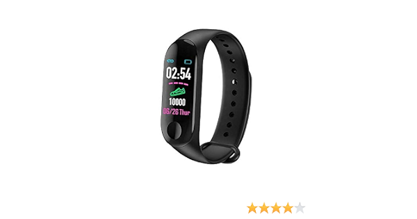 YOHO M3 SmartBand Reloj Fitness, Negro : Amazon.es: Deportes y aire libre