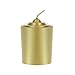 Mega Candles 12 pcs Unscented Gold Votive Candle, Hand Poured Wax Candles 15 Hours 1.5 Inch x 2.25 Inch, Home Décor, Wedding Receptions, Baby Showers, Birthdays, Celebrations, Party Favors & More