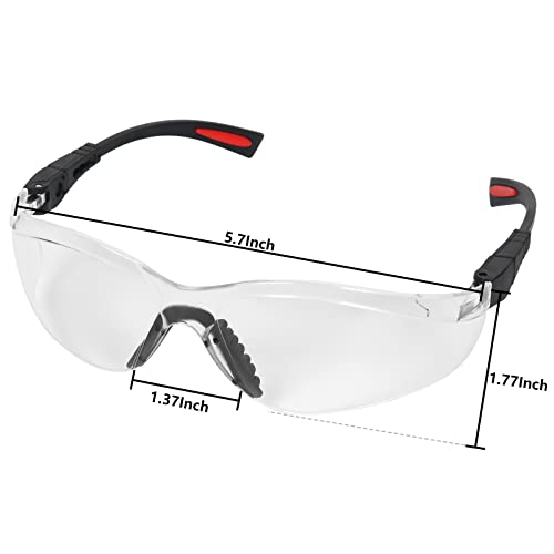 AntiFog Shooting Glasses ANSI Z87.1 Eye Protection for Indoor