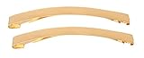 France Luxe Old Fashioned Slide Barrette Pair