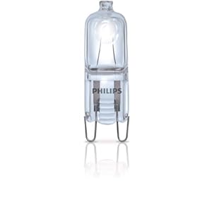 Philips Ampoule EcoHalogène Capsule Culot G9 42 Watts consommés Equivalence incandescence : 60W