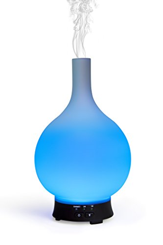 Hand Blown Glass Essential Oil Aroma Diffuser, 12 Brilliant Colors, Aromatherapy, Provides the Relaxation You Deserve!