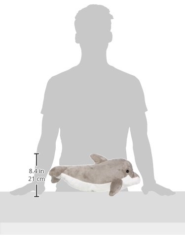 Heunec 248571 - Softissimo Delfin, 50 cm, Grau/Weiß – Bild 3