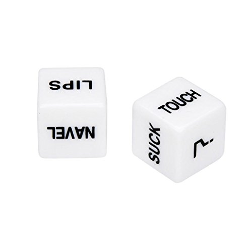 Miklan 2pcs Humour Dice Funny Craps Dice Toys - Thumbnail 5