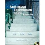Statistical Techniques in Business & Economics, , 0077270061