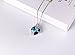PLATO H Heart Pendant Necklace, Infinity Wrap Crystal Charm, Elegant Gift for Women, Perfect for Birthdays, Anniversaries, Valentine's Day