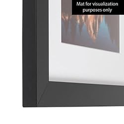 ArtToFrames 14x18 Inch Black Picture Frame, This