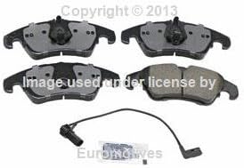 for Audi a4 a5 (08-12) Brake Pad +Sensor Set Front CERAMIC Akebono