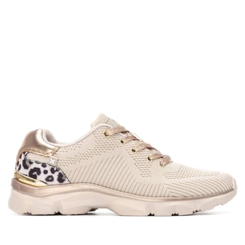 - Sportschuhe Sneaker Damen Beige - Bequeme und vielseitige Schuhe - Casual Mode - Modell 14436102 (Größe 36)