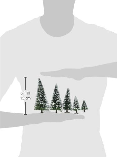 Noch 26928 Snow Fir Trees, 10-Piece, Green - Image 3